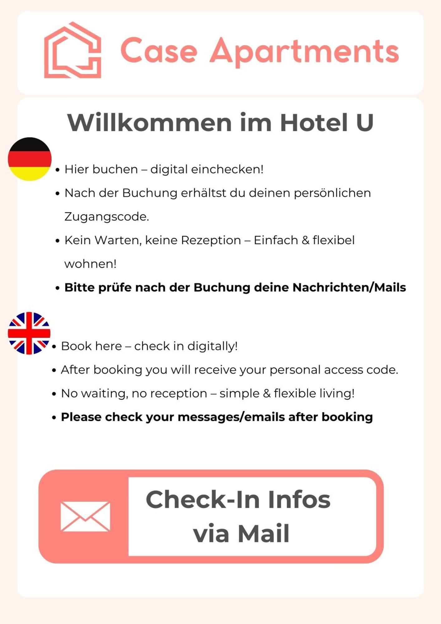 Hotel U Muelheim Free Parking Highspeed Wifi Mülheim an der Ruhr Exteriér fotografie